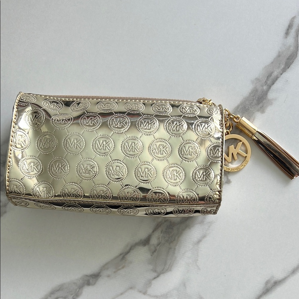 Michael Kors Gold Wristlet - Picture 3 of 5